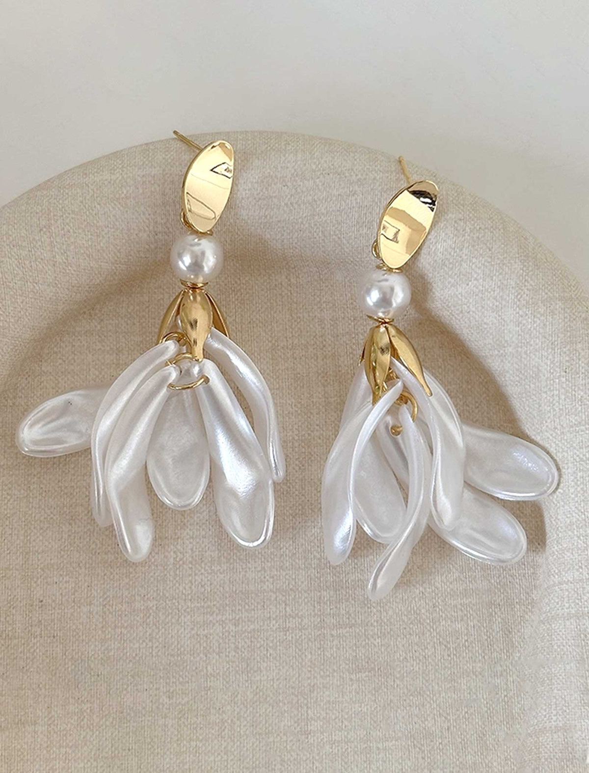 Petal Drop Earrings