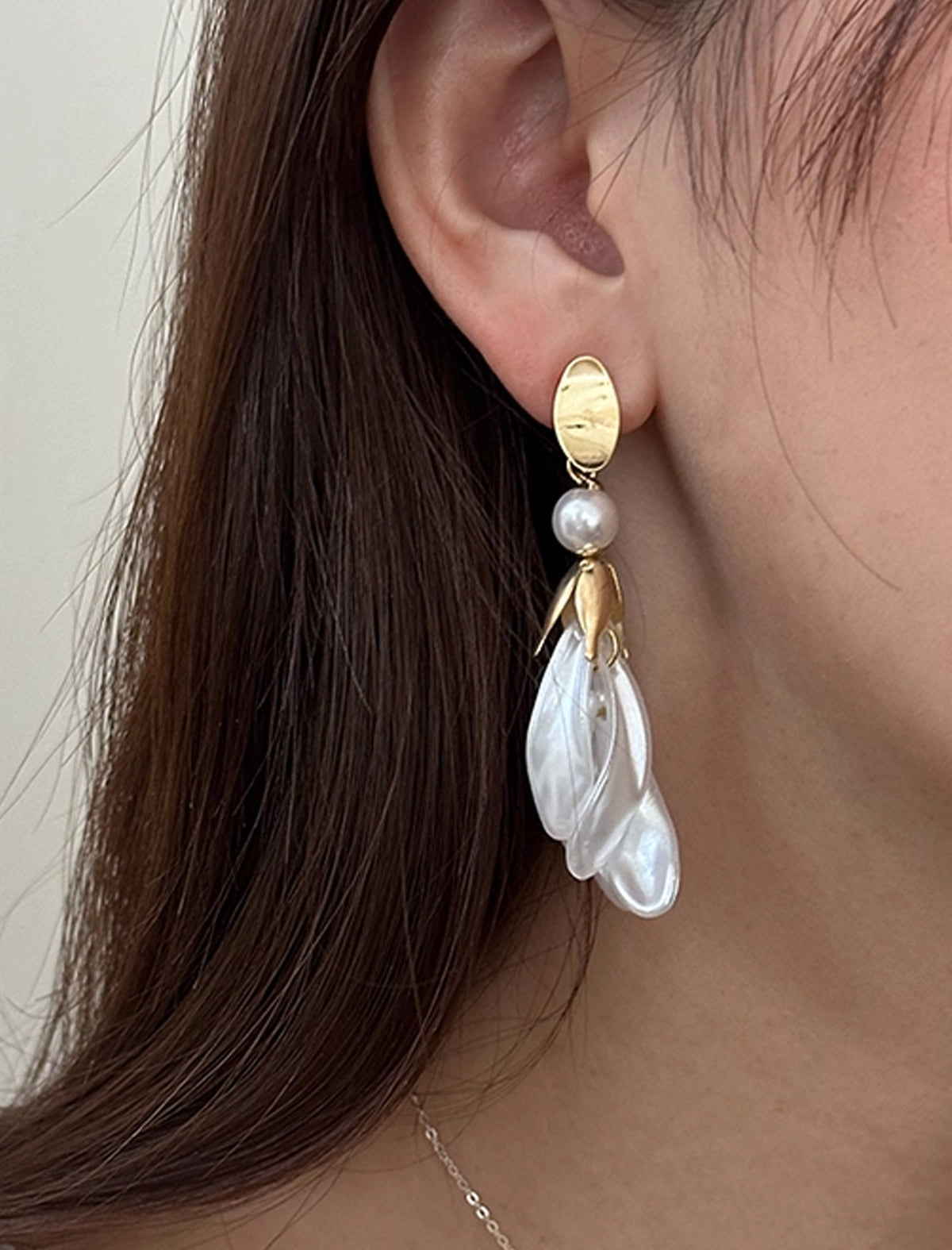 Petal Drop Earrings