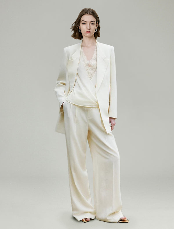 Lace Trim V-Neck Sleeveless Top