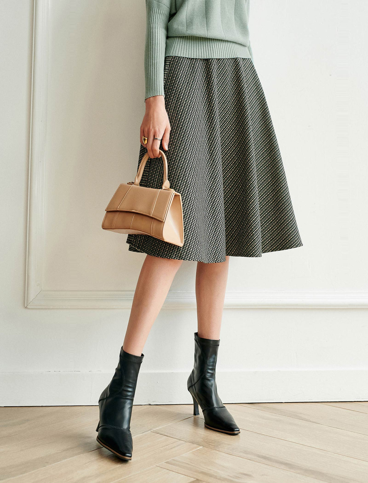 Classic Relaxed A-Line Skirt