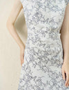 Floral Print Tencel Linen Midi Dress