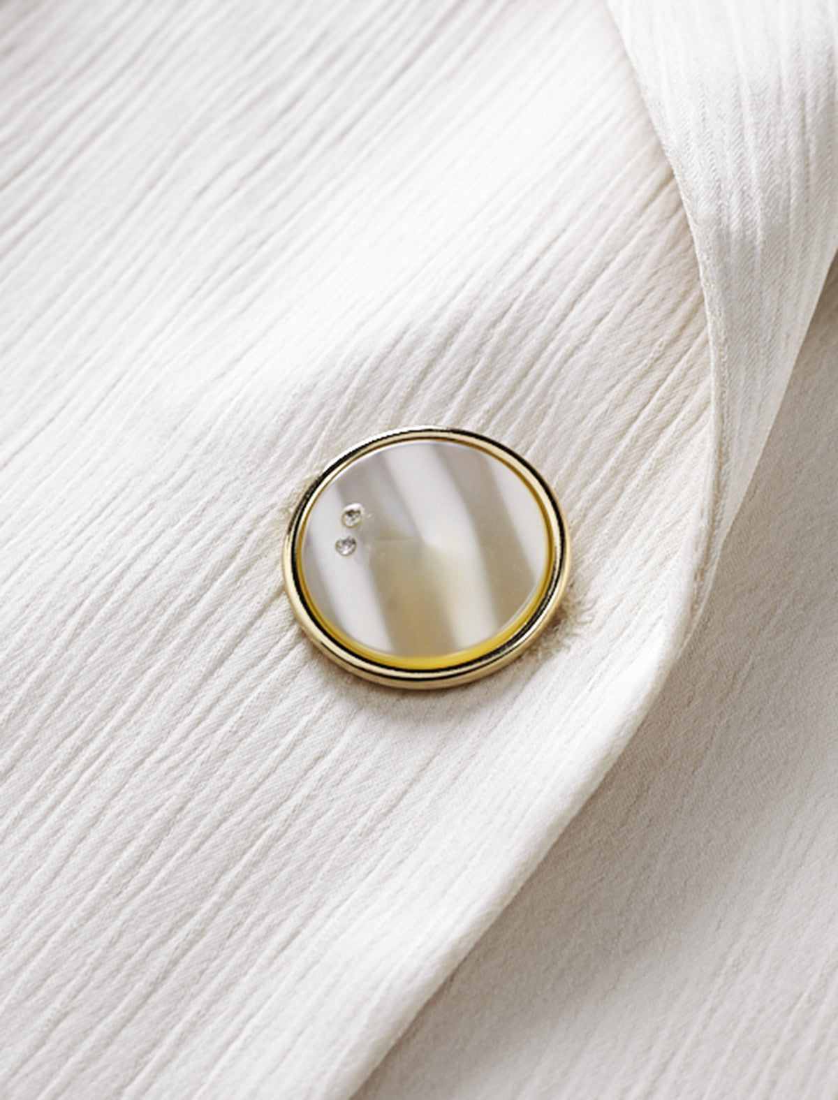 Three Quarter Sleeve Satin Blazer
