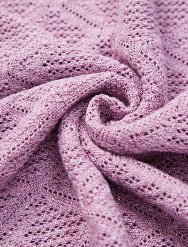 Diamond Open Knit Sleeveless Top