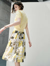 Printed Silk Skirt