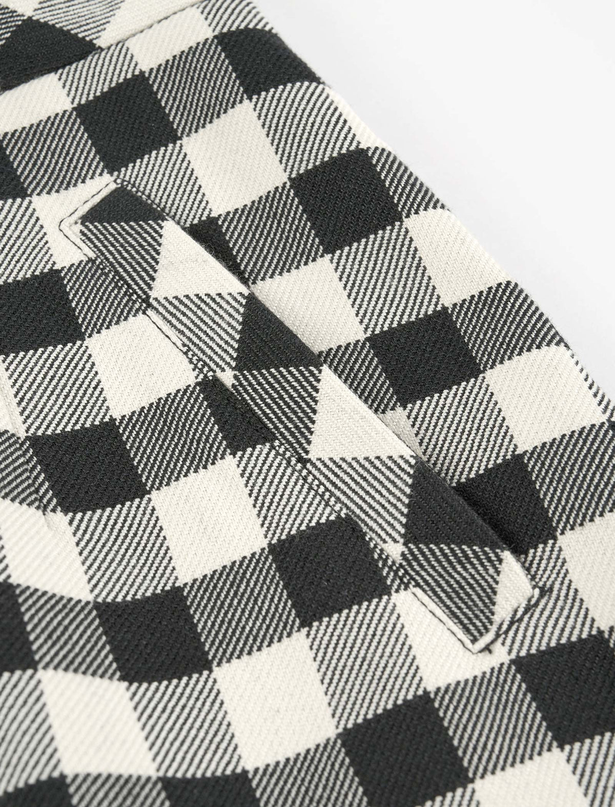 Plaid High-Waist Vintage Mini Skirt