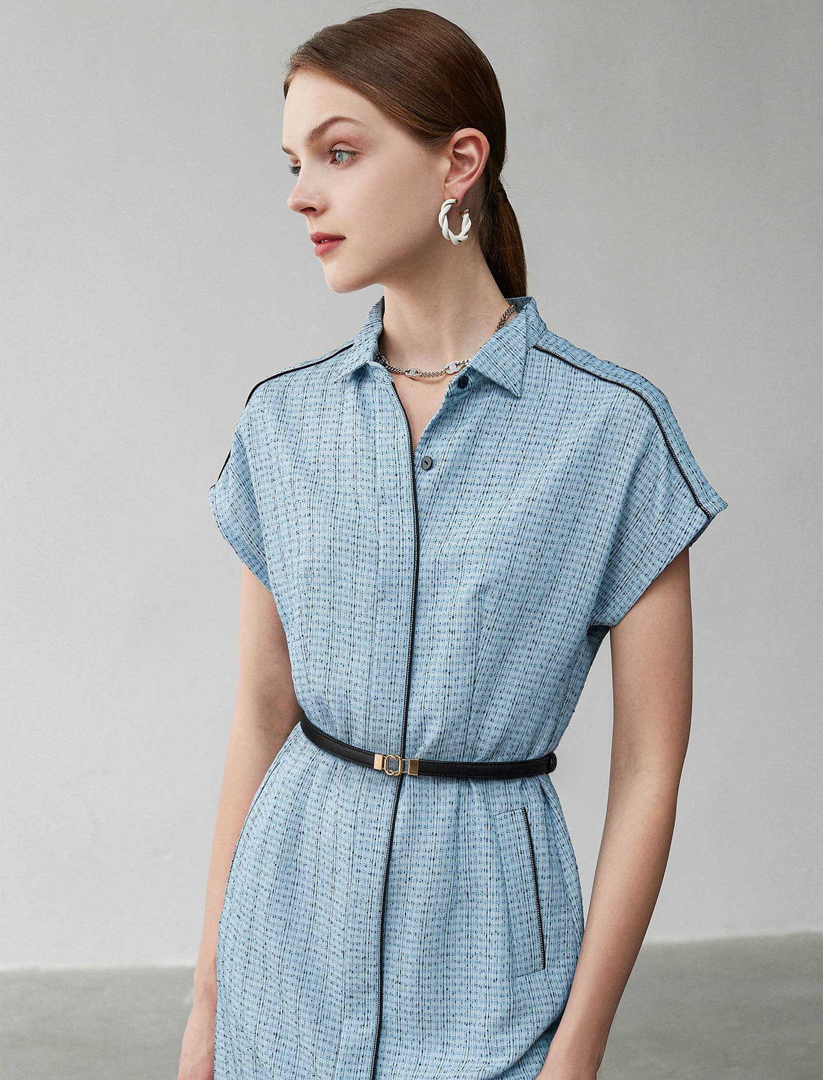 Button-Down Shirt Dress