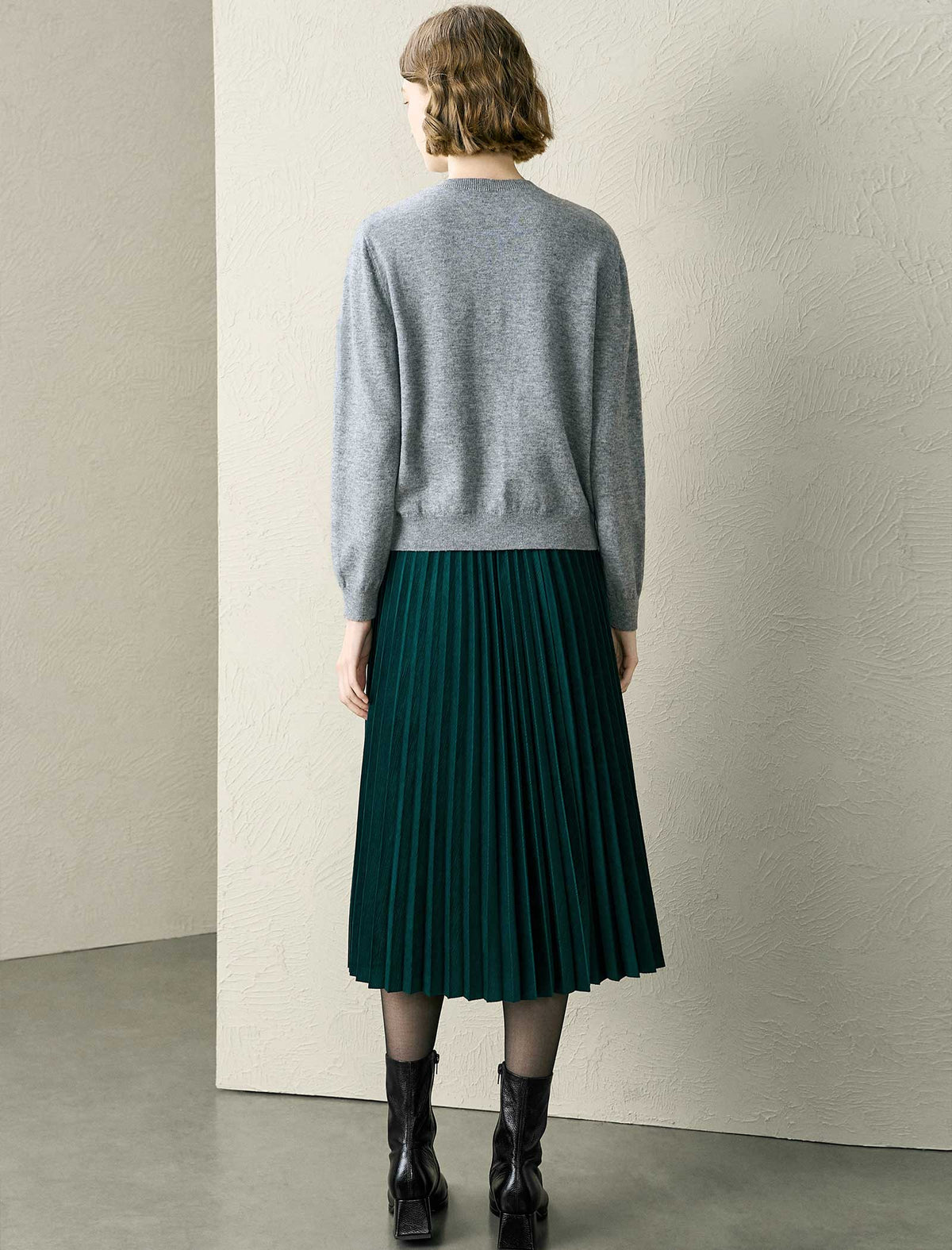 Embroidered Wool-Blend Cardigan