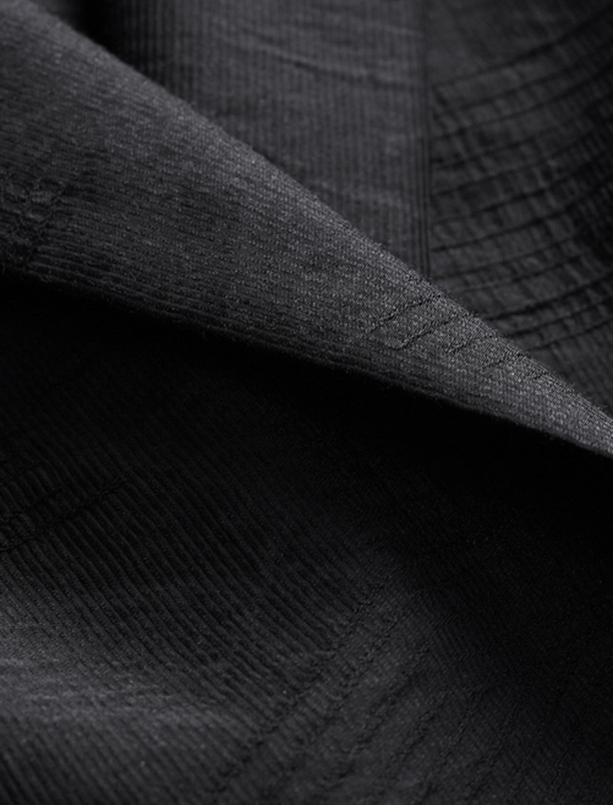 Tencel Ruched Sleeves Textured Tailored Blazer