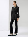 Collared Belted Trench Coat