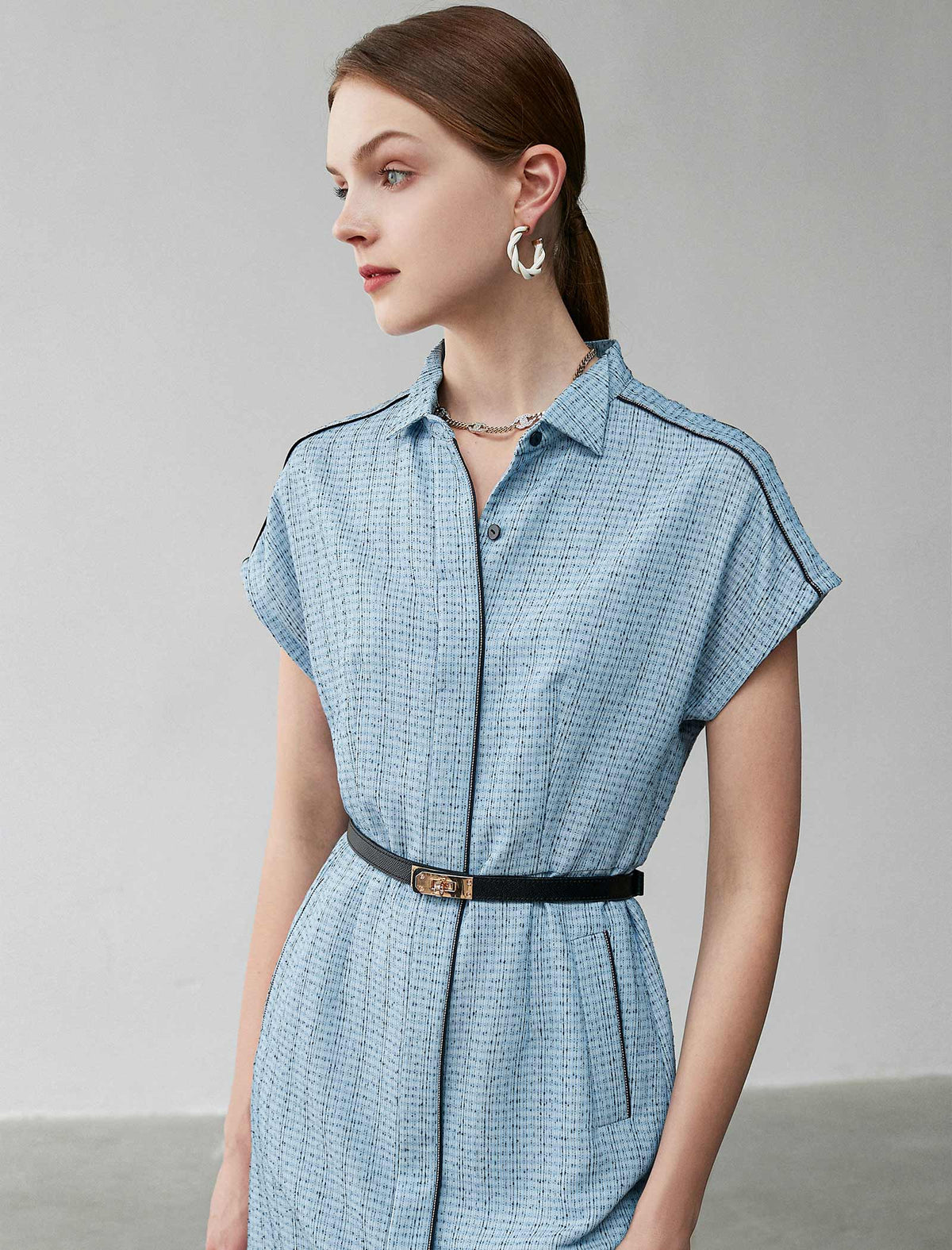Button-Down Shirt Dress