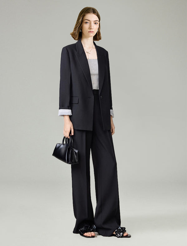 Loose Straight Leg Pants