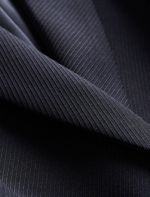 Pearl Button Slim Fit Lapel Blazer