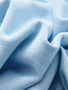 Light Blue V-Neck Short Sleeve Knit Cardigan