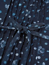 Tencel Floral Polka Dot Maxi Dress