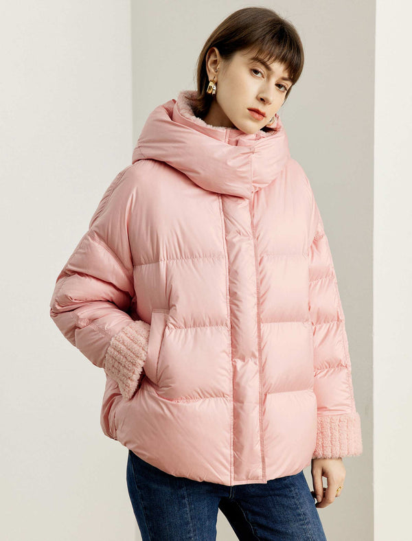 Sherpa Trim Down Jacket