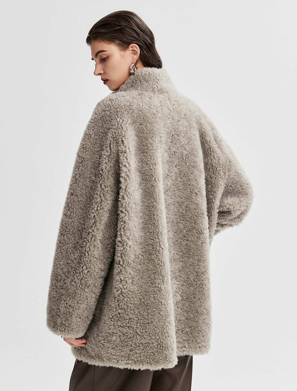 100% Wool Teddy Coat