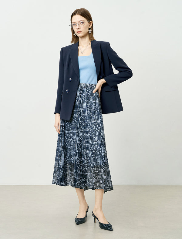 Classic Double-Breasted Blazer