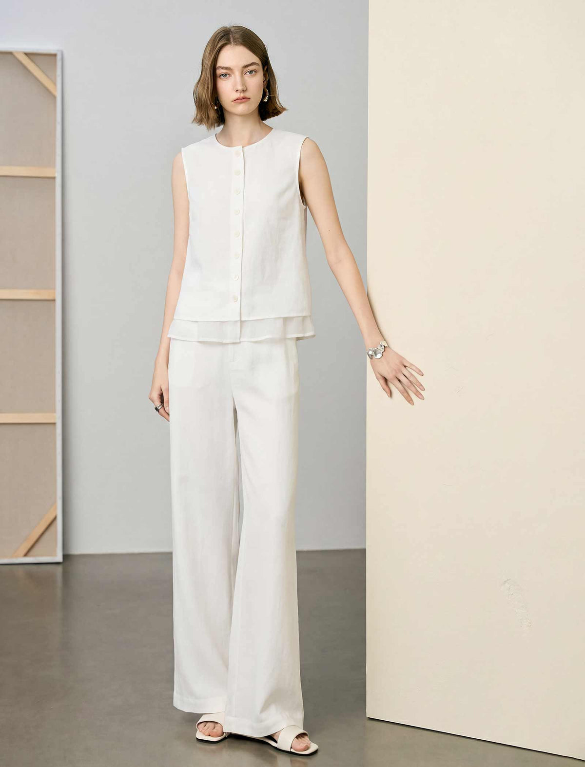 Flowy Wide-Leg Pants