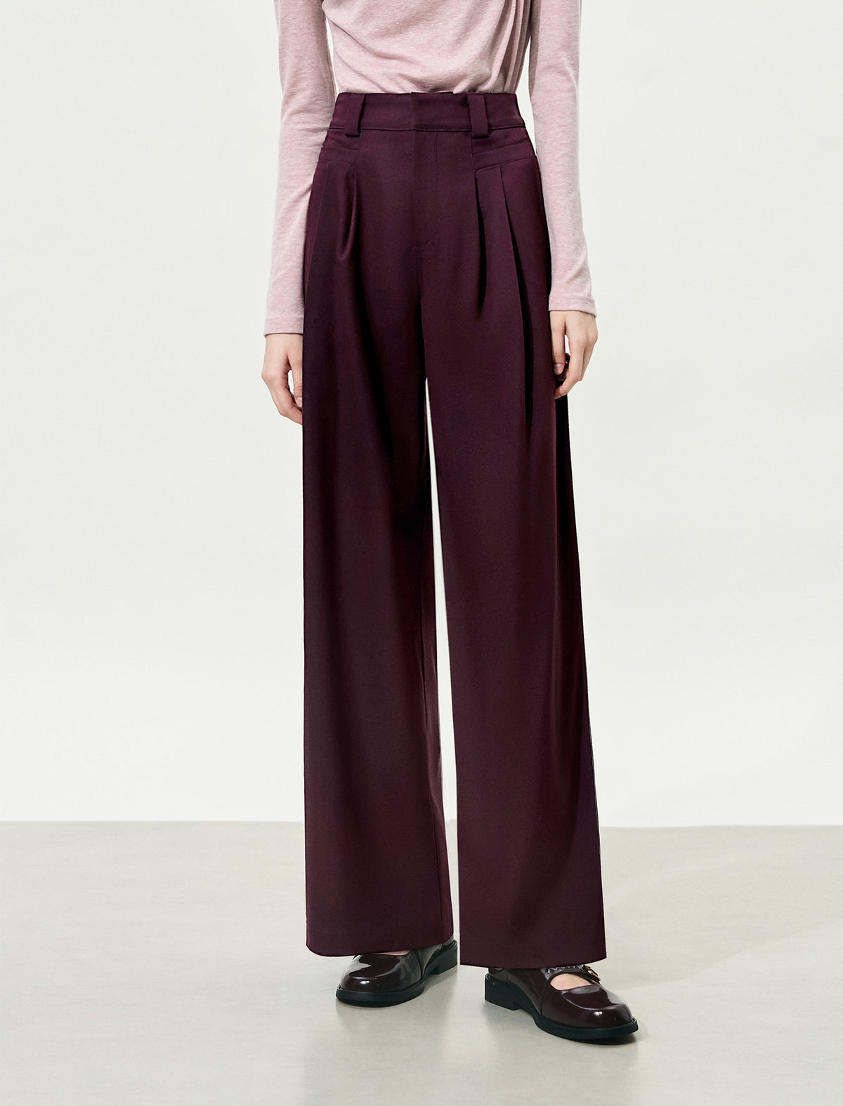 High-Waist Wide Leg Pants