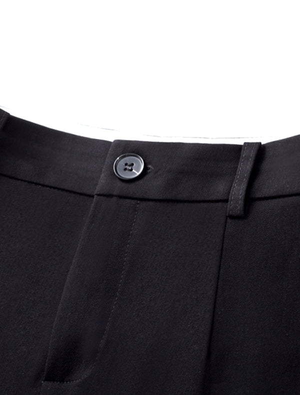 Classic Black Wide-Leg Pants