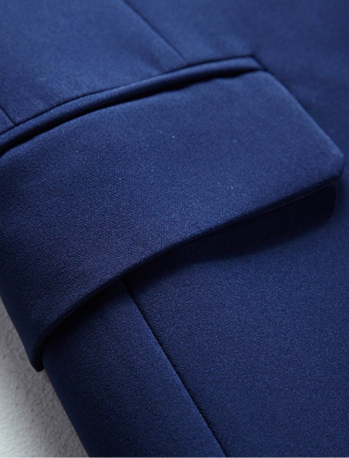 Classic Single Button Tailored Blazer