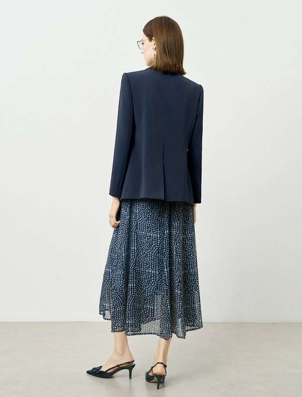 Classic Double-Breasted Blazer