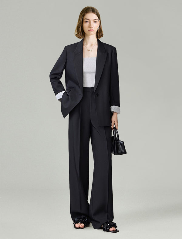 Loose Straight Leg Pants