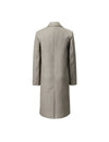 Quilted Notched-Lapel Pocket Padded Coat