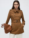 Classic Double-Breasted Trench Coat