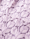 Lilac Lace Mermaid-Hem Dress