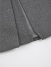 Sparkle Detail Side Slit Midi Skirt
