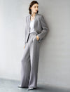 Wide-Leg Tailored Pants