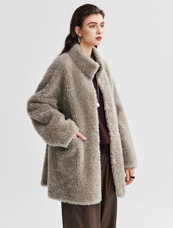 100% Wool Teddy Coat