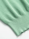 V-Neck Short Sleeve Knit Top
