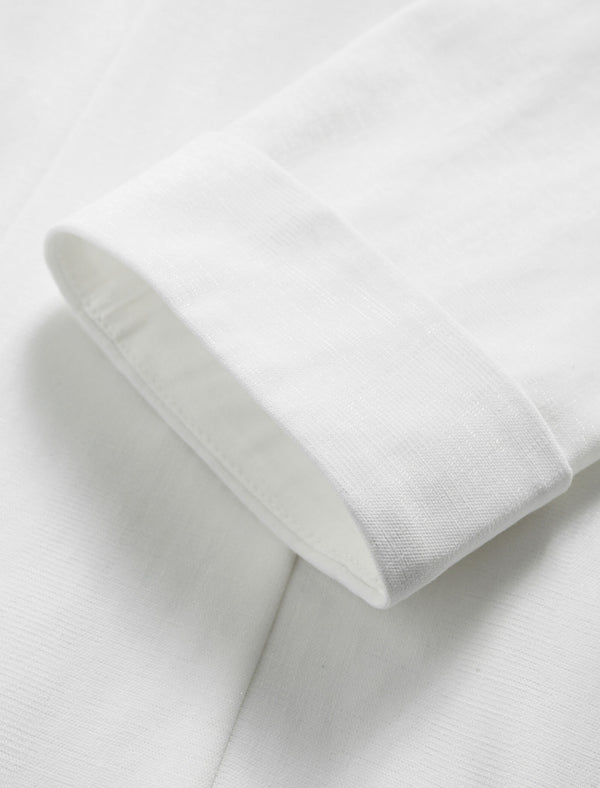 Elegant Three-Quarter Sleeve Blazer