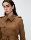 Classic Double-Breasted Trench Coat
