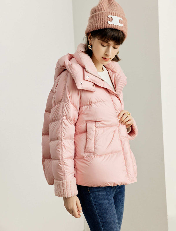 Sherpa Trim Down Jacket