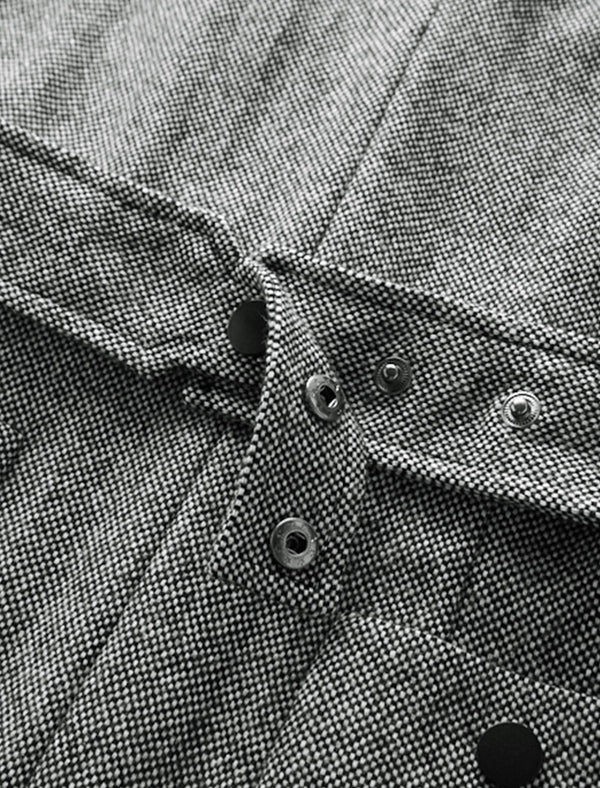 Wool V-Neck Belted Sleeveless Midi Dress