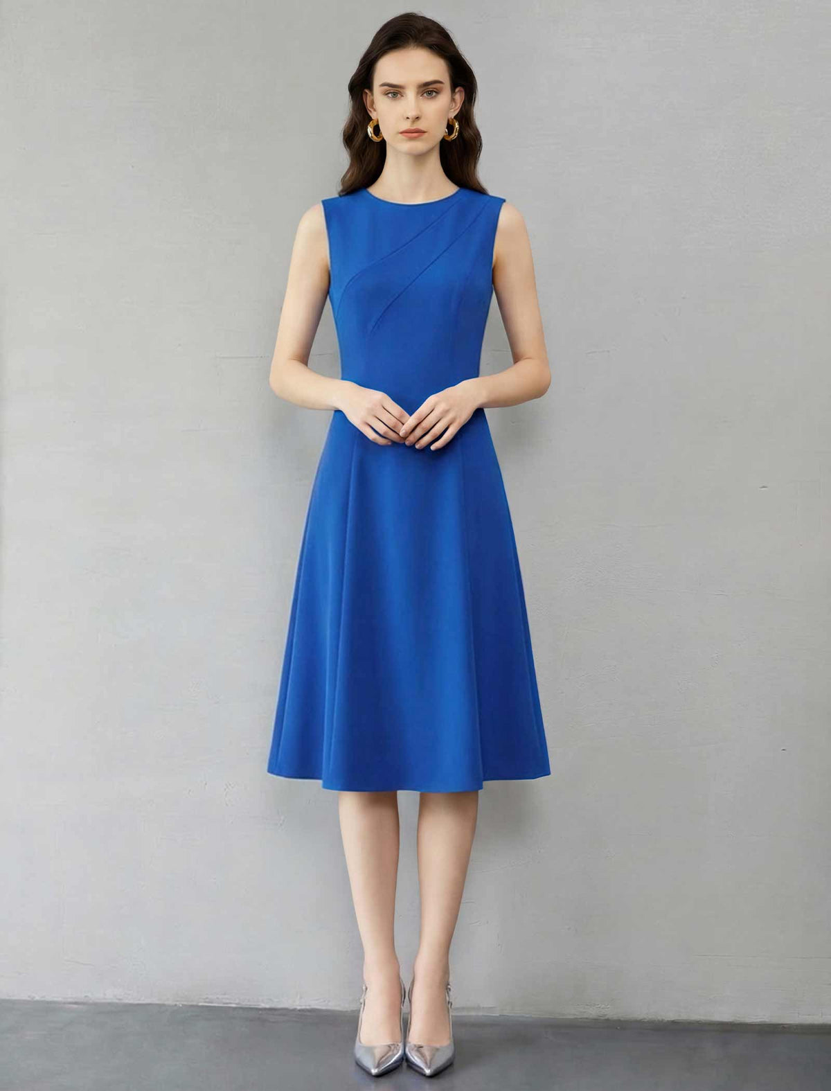 Sleek Mermaid Hem Evening Gown