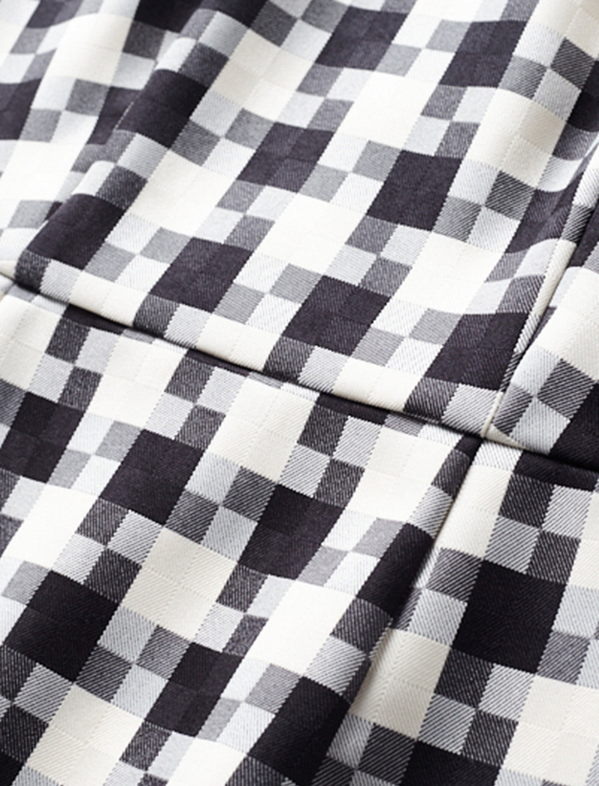 Checkered Sleeveless Sheath Dress
