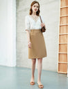 Minimal Pencil Skirt