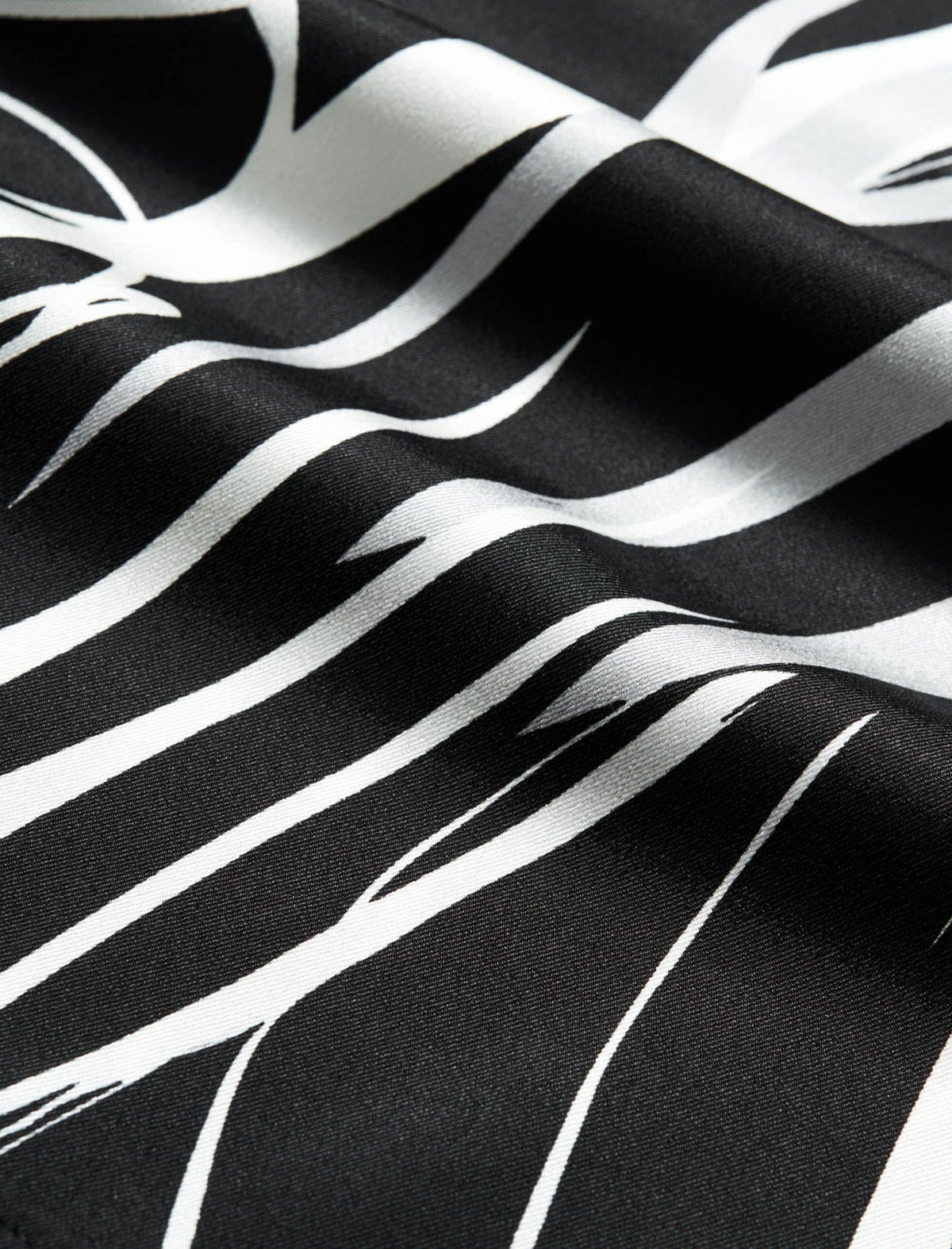 Abstract Print Midi Skirt