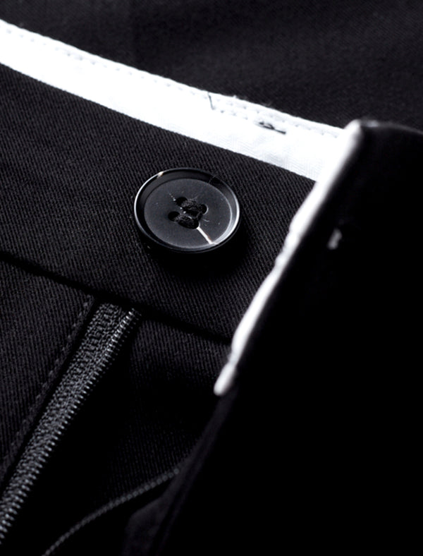 Classic Black Wide-Leg Pants