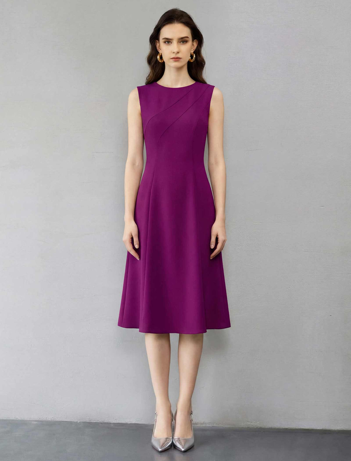 Sleek Mermaid Hem Evening Gown