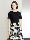 Casual Crew‑Neck Short‑Sleeve T‑Shirt