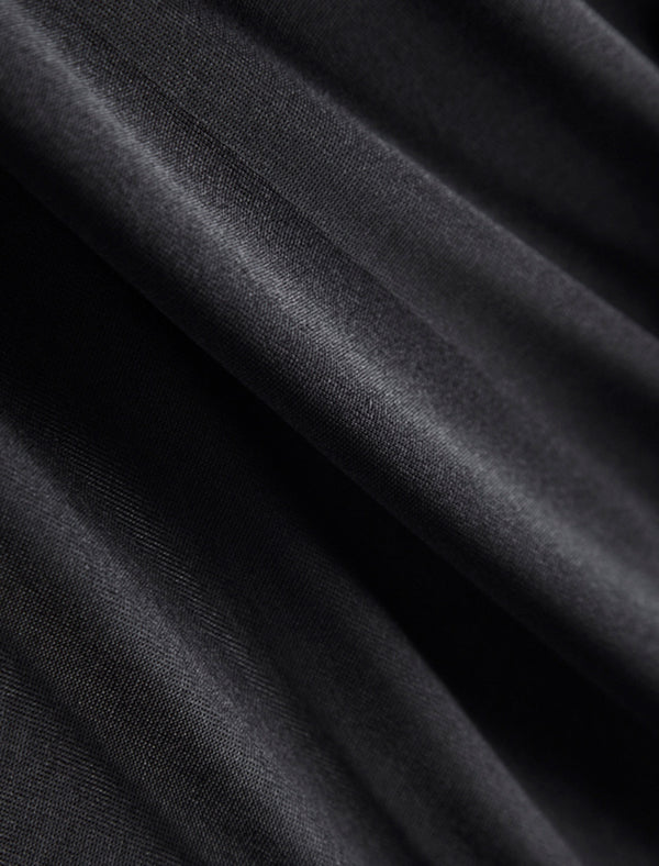 Glitter V-Neck Wrap Midi Dress