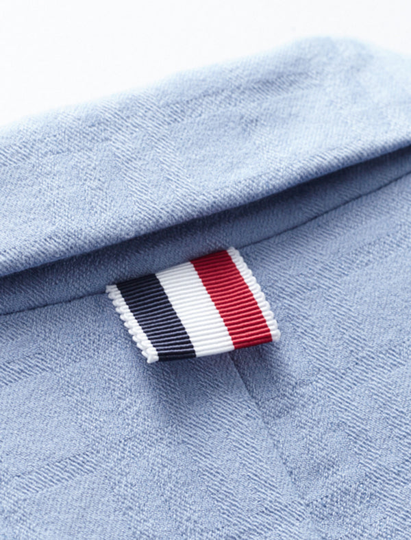 Three-Quarter Sleeve Lapel Blazer