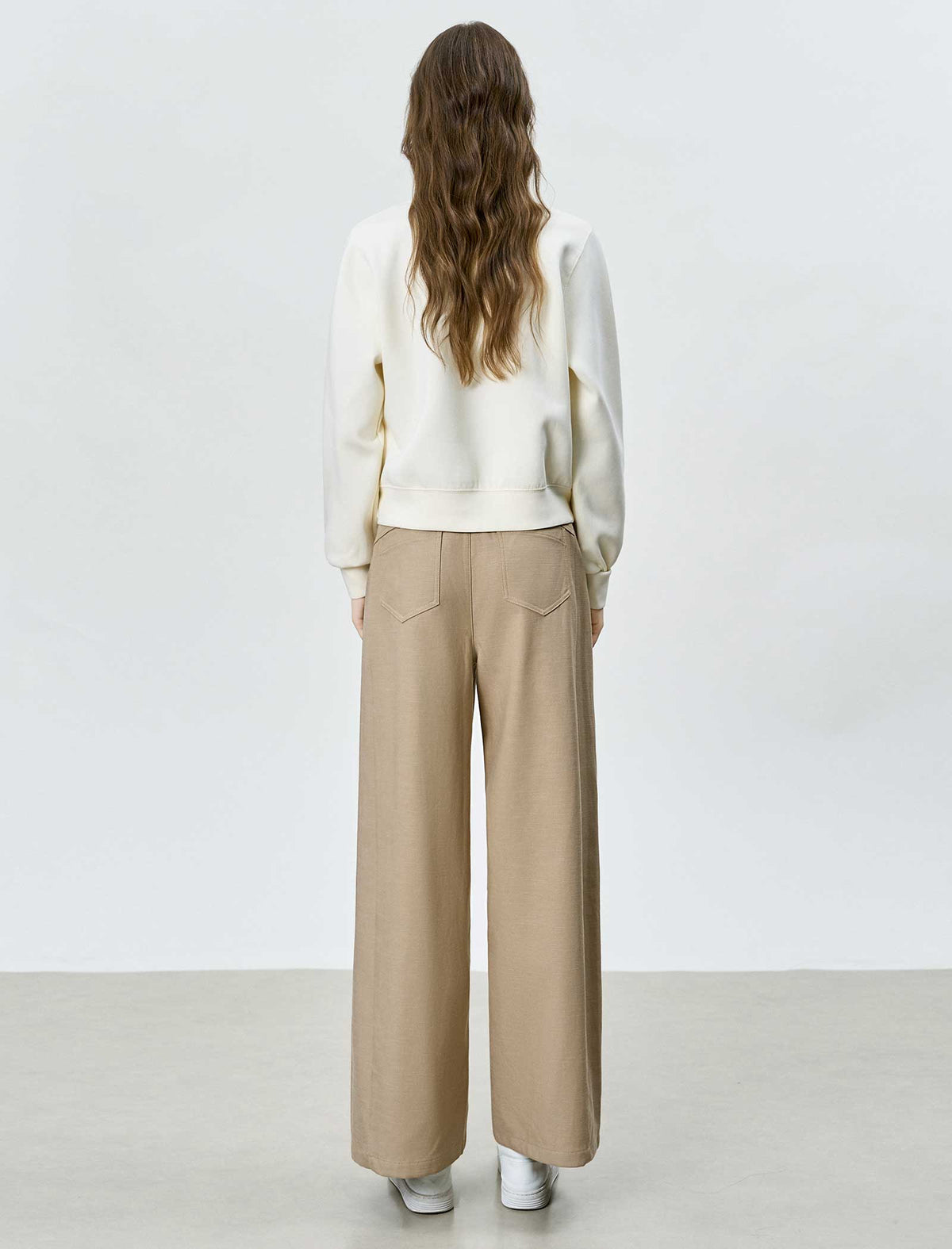 Wide‑Leg Casual Pants