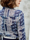 Vintage Long Sleeve Printed Shirt