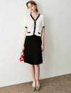 Elegant Pleated A-Line Skirt